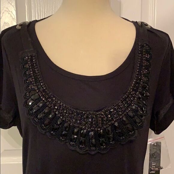 a.n.a woman’s black top  - Picture 1 of 5